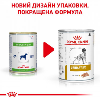 Вологий корм для дорослих собак ROYAL CANIN URINARY DOG Cans 410 г * 12шт
