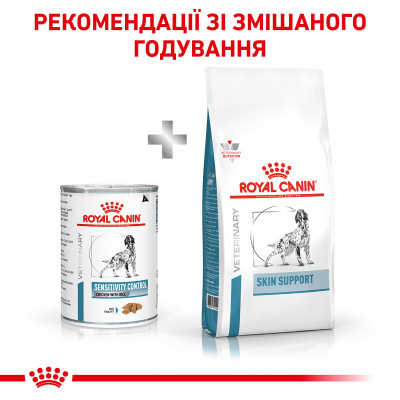 Вологий корм для дорослих собак ROYAL CANIN SENSITIVITY CONTROL CHICKEN DOG Cans 420 г * 12шт