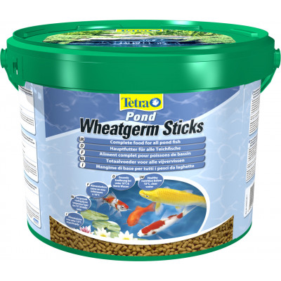 Сухий Корм для риб Tetra Pond Wheatgerm Sticks полегшений на осінь та зиму 10 л