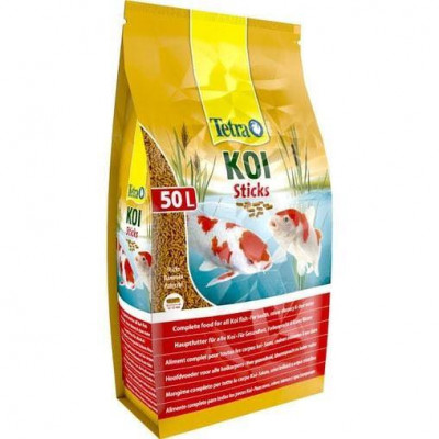 Сухий Корм для риб Tetra Pond KOI Sticks палички для коропів кої 50 л