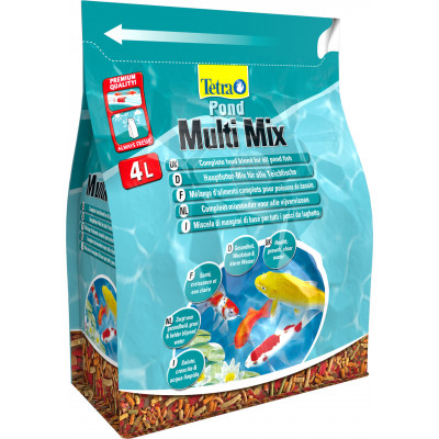 Сухий Корм для риб Tetra Pond MULTI MIX харчова суміш 4 л