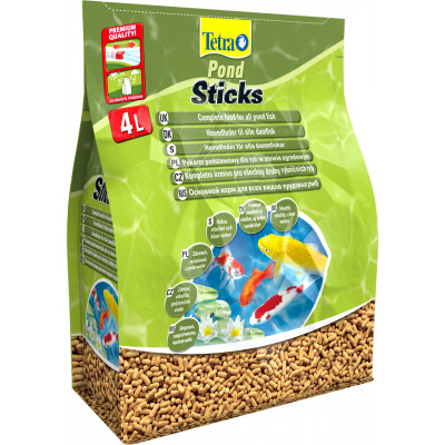 Сухий Корм для риб Tetra Pond STICKS плавальні гранули 4 л