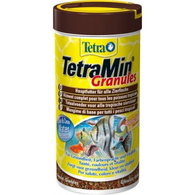 Сухий Корм Tetra TetraMin Granules гранули для всіх акваріумних риб 500 мл