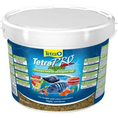 Сухий Корм Tetra Pro Algae пластівці рослинні для тропічних риб 10 л