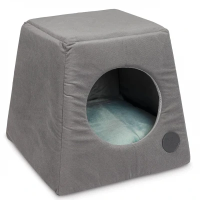 Будиночок Pet Fashion «Tutti» 36, 36, 34 см сірий