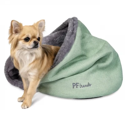 Ліжак Pet Fashion « Hide and Seek» 45 x 40 x 18 см зелений