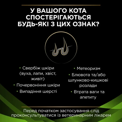 Сухий корм для котів, при харчовій алергії Pro Plan Veterinary Diets HA Hypoallergenic 325 г