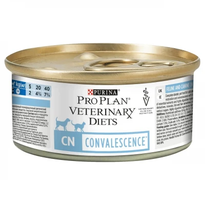 Вологий корм для котів і собак під час реабілітації Pro Plan Veterinary Diets CN Convalescence 195 г*24 шт
