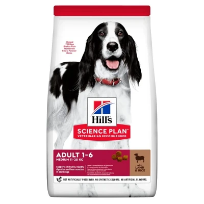 Сухий корм для дорослих собак середніх порід Hills Science Plan Adult Medium 14 кг