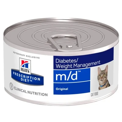 Вологий лікувальний корм для котів, при цукровому діабеті Hills Science Plan Feline m/d 156гр*24шт