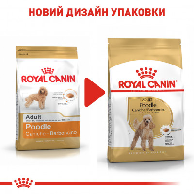 Корм для дорослих собак ROYAL CANIN POODLE ADULT 1.5 кг