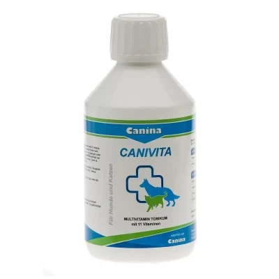 Мультифікативна емульсія для котів і собак Canina « Canivita» 250 мл (мультивітамін)