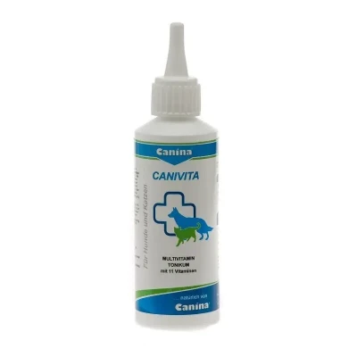 Мультифікативна емульсія для котів і собак Canina « Canivita» 100 мл (мультивітамін)