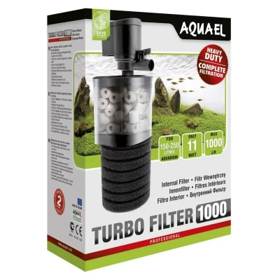 Внутрішній фільтр Aquael « Turbo Filter 1000» для акваріуму 150-250 л