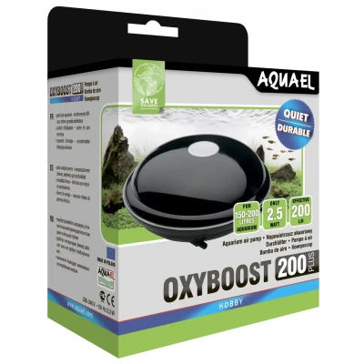 Компресор Aquael «Oxyboost AP-200 Plus» з двома виходами для акваріуму 150-200 л
