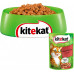 Вологий корм для котів Kitekat яловичина в соусі 100гр*24шт