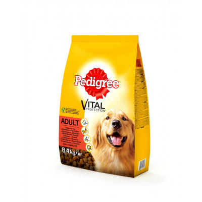 Сухий корм для собак Pedigree яловичина і птах 2.6 кг