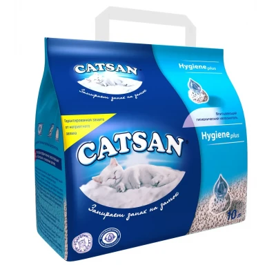 Catsan Hygiene Plus вбирають наповнювач мінеральний 10 л
