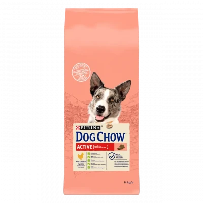 Сухий корм Purina Dog Chow Active Adult для дорослих активних собак зі смаком курки 14 кг