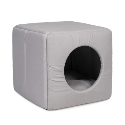Будиночок Природа «Cube» 40 см / 40 см / 37 см (сірий)