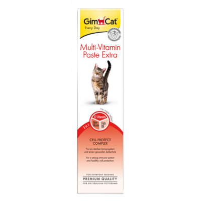 Вітаміни-лакомство для кішок GimCat Multi-Vitamin Paste Extra 200 г (мультивітамін)