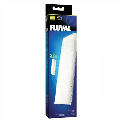 Губка Fluval "Foam Filter Block" 2 шт. (для зовнішнього фільтра Fluval 404 / 405 / 406)