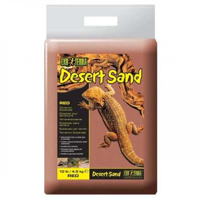 Наповнювач для тераріуму Exo Terra «Desert Sand» Пісок 4,5 кг (червоний)