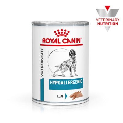 Вологий корм для дорослих собак ROYAL CANIN HYPOALLERGENIC DOG Cans 400 г * 12шт