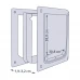 Дверцята Trixie «Free» M-XL 39 x 45 см (пластик)