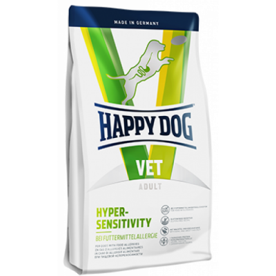 Happy Dog (Хеппі Дог) VET Diet Hypersensitivity — Сухий дієтичний корм для собак із харчовою алергією, 4 кг
