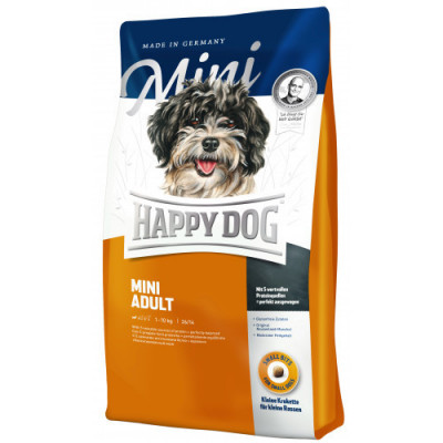 Happy Dog (Хеппі Дог) Mini Adult — Сухий корм для дорослих собак дрібних порід, 1 кг