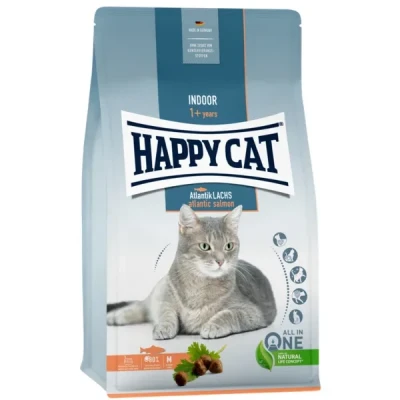 Сухий корм для кішок, що мешкають у приміщенні Happy Cat Indoor Atlantik Lachs, атлантичний лосось 300 кг