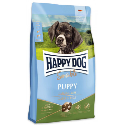 Сухий корм Happy Dog (Хепі Дог) Baby Lamb&Rice для цуценят з ягням та рисом 4 кг