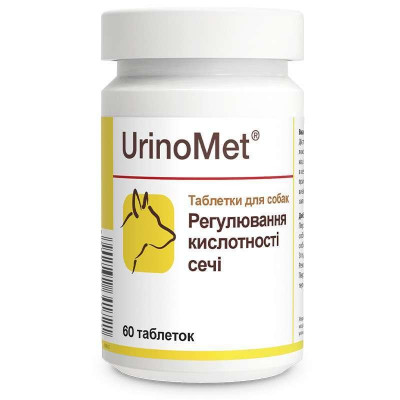 Dolfos (Дольфос) UrinoMet — таблетки Уриномет і собак із проблемами сечостатевої системи 60 таб.