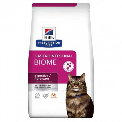 Сухий корм Hills (Хілс) PD Feline Gastrointestinal Biome для кішок лікування шлунково-кишкового тракту 1.5 кг