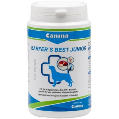 Canina «Barfer's Best Junior» Вітамінно-мінеральний комплекс для цуценят під час натурального годування 350 г