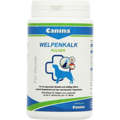 Canina «Welpenkalk» Мінеральний комплекс для цуценят і молодих собак, порошок 300 г