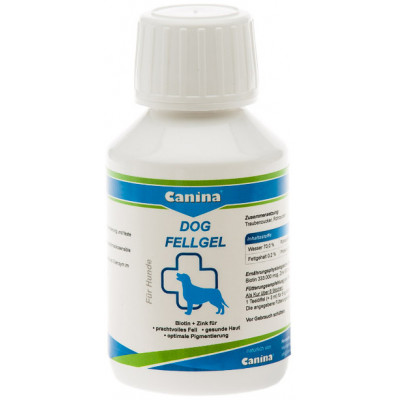 Canina «Dog Fell Gel» для дрібних порід, для поліпшення шкіри та шерсті 100 мл