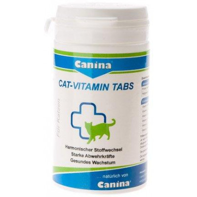 Canina «Cat-Vitamin Tabs» Вітамінний комплекс для котів 125 г/250 шт.