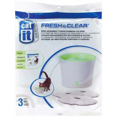 Змінний фільтр для напувалки Catit для Large Drinking Fountain 3 шт.