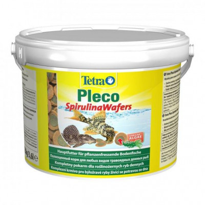 Корм для донних акваріумних риб у таблетках Tetra Pleco Spirulina Wafers зі спіруліною 3.6 л