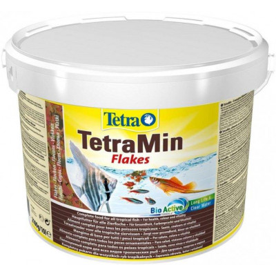 Корм Tetra Min для акваріумних риб у пластівцях 10 л
