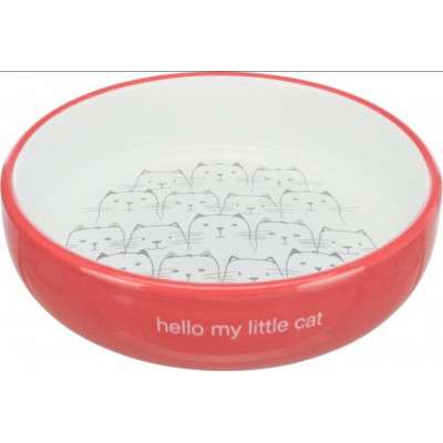 Миска TRIXIE для короткомоордих котів (кераміка), 0,3 л/15 см