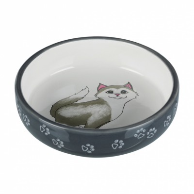 Миска TRIXIE для короткомоордих котів (кераміка), 0,3 л/15 см