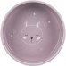 Миска керамічна для цуценят Trixie "Junior" 0,8 л/16 см бузковий