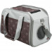Сумка-переноска для собак і кішок Trixie Libby Carrier 25 х 27 x 42 см до 7 кг Коричнева із сірим