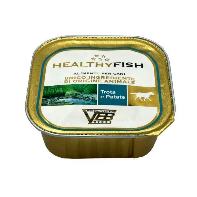 Вологий монопротеїновий корм Healthy (Хелсі) meat dog для собак, з фореллю (паштет) 150 г