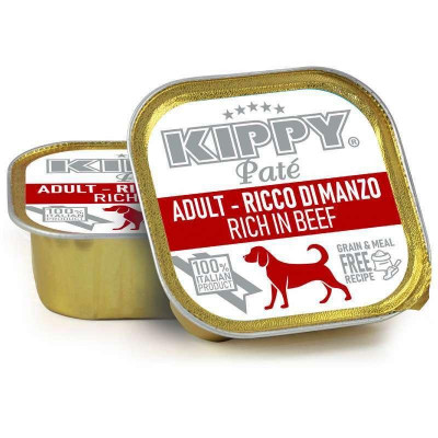 Kippy (Кіппі) Pate Dog Adult Beef — Вологий корм для собак, з яловичиною (паштет) 150 г