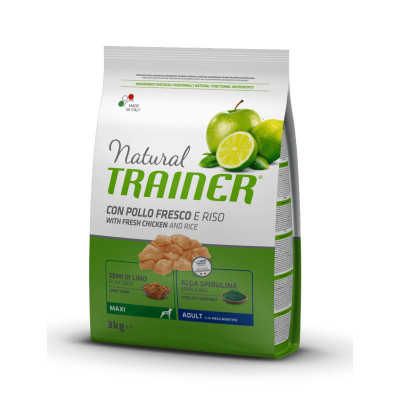 Trainer (Трейнер) Natura Adult Maxi — Сухий корм для собак великих порід 3 кг