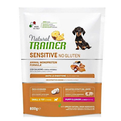 Trainer (Трейнер) Sensitive Puppy Mini Сухий корм для цуценят малих порід з відчуттям. травлення, лосось 800 г